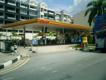 Dobner metal ceilings in gas stations in singapore